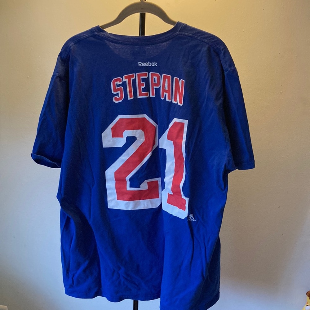 Reebok NHL NY Rangers #21 Stepan t-shirt XL